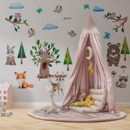 Стикеры-паттерны Lipastick Лесные жители 120х80 см 7202101