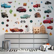 Стикеры-паттерны Lipastick Маквин и тачки 120х80 см 90107221