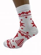 Носки Cool Socks Новогодние 1796 р.25-27 белый/красный