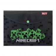Папка-конверт на кнопке B5 Minecraft Creepers YES