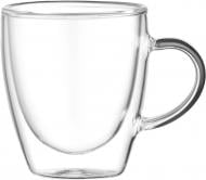 Набір чашок Ardesto 100 мл 2 шт. прозорий AR2610BH