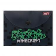 Папка-конверт на кнопке B7 Minecraft Creepers YES Папка-конверт на кнопке B7 Minecraft Creepers YES