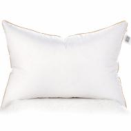 Подушка №905 DeLuxe White Hand Made пуховая упругая MirSon 40x40 см белый