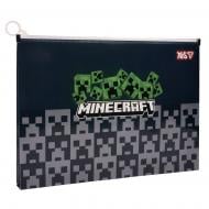 Папка-конверт на молнии А4 Minecraft Creepers YES Папка-конверт на молнии А4 Minecraft Creepers YES