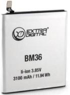Аккумулятор EXTRADIGITAL для Xiaomi Mi 5S (BM36) 3100 мА/ч (BMX6470)