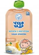 Пюре Чудо-Чадо фрукты и йогурт с кашей злаковой 90 г