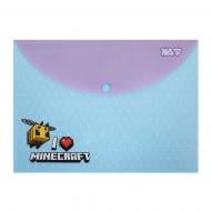 Папка-конверт на кнопке А4 Minecraft Spring YES Папка-конверт на кнопке А4 Minecraft Spring YES