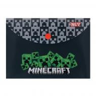 Папка-конверт на кнопке В6 Minecraft Creepers YES Папка-конверт на кнопке В6 Minecraft Creepers YES