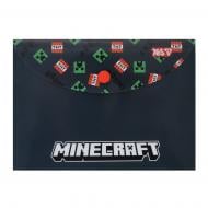 Папка-конверт на кнопке В6 Minecraft TNT YES Папка-конверт на кнопке В6 Minecraft TNT YES
