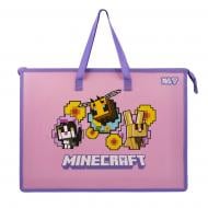 Папка-портфель на молнии FC Minecraft Bees YES