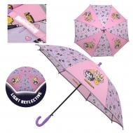 Зонт YES Minecraft Spring со светоотражающим кантом и именной биркой розовый 708488