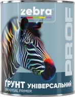 Ґрунт універсальний ZEBRA Prof 010P Білий мат 0,8 кг