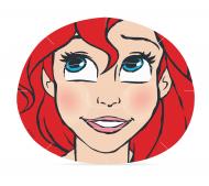 Маска для лица Mad Beauty Disney Princess Ариэль 25 мл