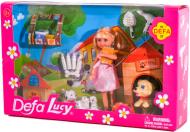 Кукла Defa собачки тарелка бутылочки косточки в ассортименте 8281