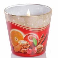 Свеча ароматическая Bartek Candles Рождественское время (стекло 115 г)