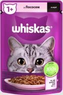 Корм для котов Whiskas в соусе с лососем 85 г