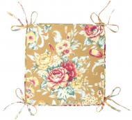 Подушка на табурет Simple flowers 35x35x2 см