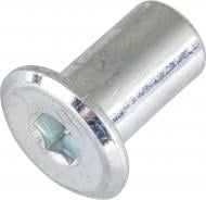 Меблева гайка Еріксона плоска головка М6/15x18 100 шт. snapt 41211