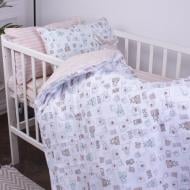 Комплект постельного белья MirSon Ranforce Elite Kids Time 19-0002 Pretty Bears мульти
