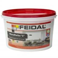 Краска акриловая Feidal Wandfarbe "S" мат белый 5 л