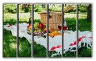 Картина модульная Пикник в парке 171x112 см Hotel Arizona HD 6-1144043855-WEEK-44x67-MULTI
