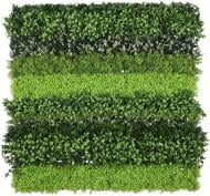 Штучний килимок Преміум мікс трав’янистих 100х100 см зелений Inari