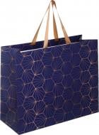 Пакет подарочный ночная симметрия 03 40х50х20 см