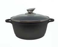 Каструля з кришкою krauzer 20 см 77002