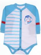 Боди детское для мальчика Татошка р.62 бирюзовый 14153