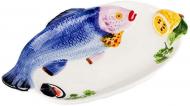 Блюдо для рыбы Annaluma Делікатес синє 628-012
