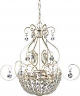 Люстра подвесная Victoria Lighting 3x40 Вт E14 бежевый Daria/SP3