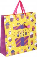 Пакет бумажный Make a wish 35х37х12 см Art studio of happiness