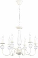 Люстра подвесная Victoria Lighting 6x40 Вт E14 слоновая кость Scarlet/SP6