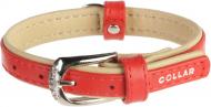 Ошейник Collar Brilliance красный 1,5х17-27 см 38713