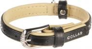 Ошейник Collar Brilliance со стразами черный 1,5х17-27 см 38721