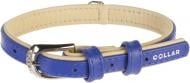 Ошейник Collar Brilliance со стразами синий 1,5х27-36 см 38742