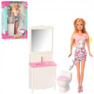 Кукла Defa ванная комната 8449-BF