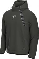 Джемпер Nike M NSW TCH FLC HOODIE PO REFLV CU4493-355 р. M темно-зеленый Джемпер Nike M NSW TCH FLC HOODIE PO REFLV CU4493-355 р. M темно-зеленый