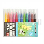 Фломастери Minecraft Spring 12 кольорів глітер 650587 YES