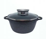 Кастрюля с крышкой krauzer 20 см 77079