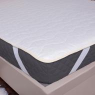 Наматрасник шерстяной MirSon №1717 Eco Light Creamy (Wool) 140x190 см