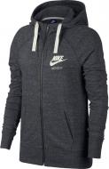 Джемпер Nike W NSW GYM VNTG HOODIE FZ 883729-060 р. XL темно-серый