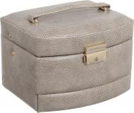 Скринька для прикрас 16х13,5х12 см сіра