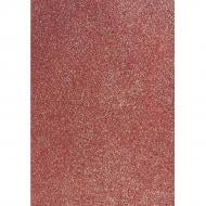 Фоамиран Santi EVA 20x30 см розовое золото с глиттером