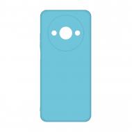 Чехол Acclab Silicone Case голубой для Xiaomi Redmi A3