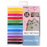Фломастери Jumbo Pusheen 12 кольорів 650589 YES