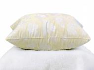 Подушка №108 Extra пуховая упругая MirSon 50x50 см с принтом