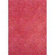 Фоамиран Santi EVA 20x30 см красный с голографическим глиттером