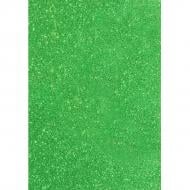 Фоаміран Santi EVA 20x30 см салатовий з голографічним глітером