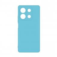 Чехол Acclab Silicone Case голубой для Xiaomi Redmi Note 13 5G